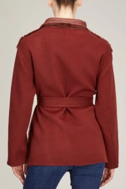 Double Face Cashmere Silky Lamb Jacket In Red Velvet 10 Double Face Cashmere Silky Lamb Jacket In Red Velvet -DOROTHE Clothing Shop yvessalomon DoubleFaceCashmereSilkyLambJacketinRedVelvet 3 c29cd07f 2423 4a3b ae1b aae2fa3063ee