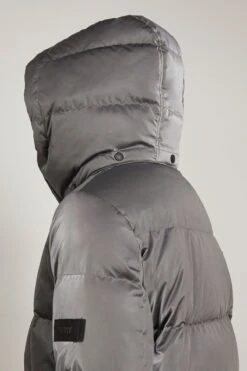 Irise Down Coat With Lamb Trim In Basalte 14 Irise Down Coat With Lamb Trim In Basalte -DOROTHE Clothing Shop yvessalomon IriseDownCoatwithLambTriminBasalte 5